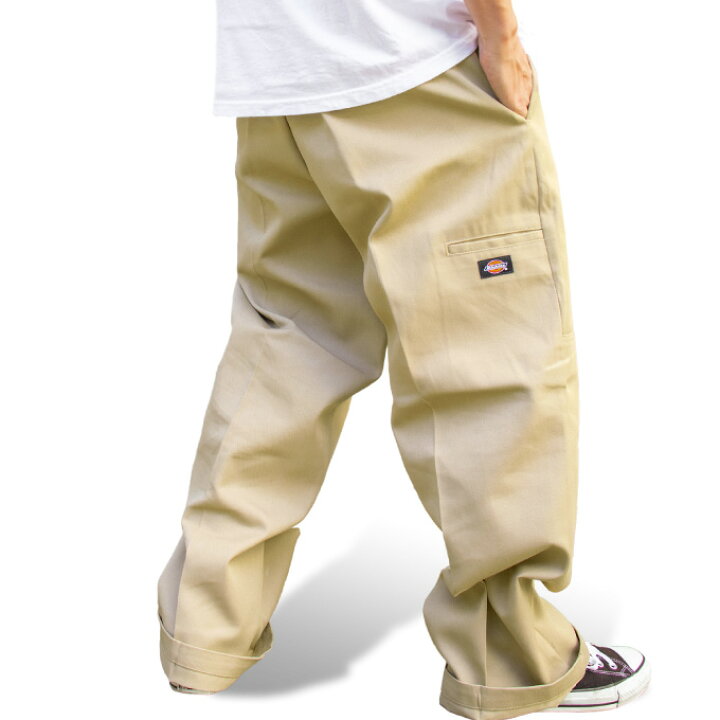 楽天市場】【32〜42in】Dickies ディッキーズ 【ダブルニー ルーズ 