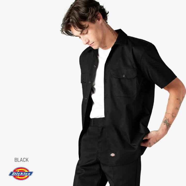 楽天市場】DICKIES ディッキーズ 【半袖 ワークシャツ】 半袖シャツ 