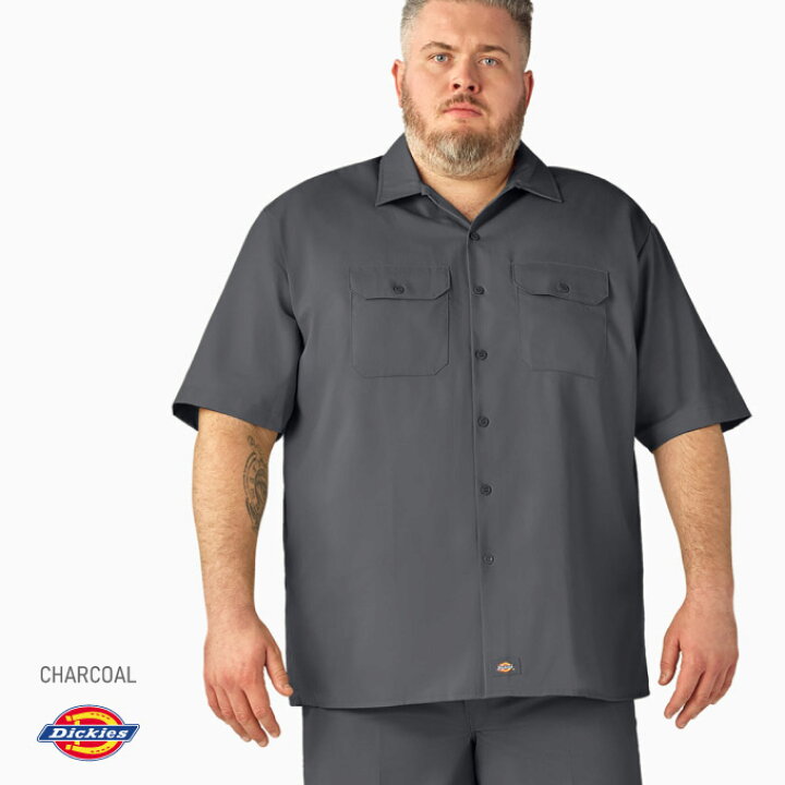 楽天市場】DICKIES ディッキーズ 【半袖 ワークシャツ】 半袖シャツ 
