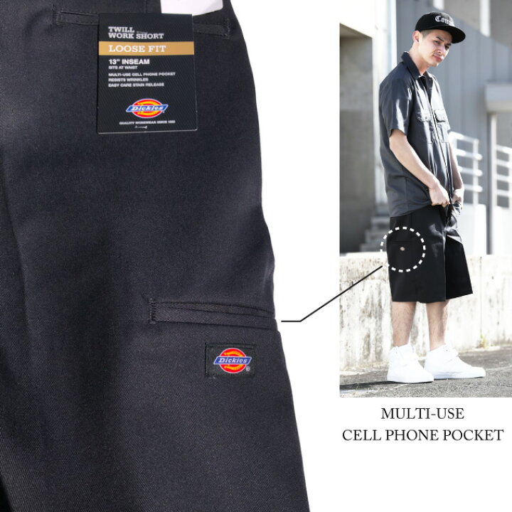 楽天市場 Dickies ディッキーズ ハーフパンツ 13インチ ルーズフィット ワークパンツ メンズ 大きいサイズ Dickies ショートパンツ 422 Usライン ダボパン 作業着 ワークショーツ ランキング上位 チカーノ ローライダーusサイズ Westcoast Hiphop Criminal
