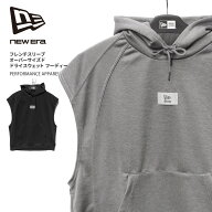 NEW ERA ニューエラ 【フレンチスリーブ オーバーサイズド ドライスウェット フーディー】 スウェット ベ…