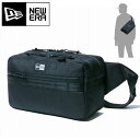 NEW ERA ニューエラ バッグ 【スクエア ウェストバッグ 7L】 ウエストポーチ ショルダーバッグ メンズ 軽量 持ち運び便利 おしゃれ スポーツ ボディバッグ ウエストバッグ 黒 無地 普段使い 出勤 通学 NEWERA Square Waist Bag 14521304