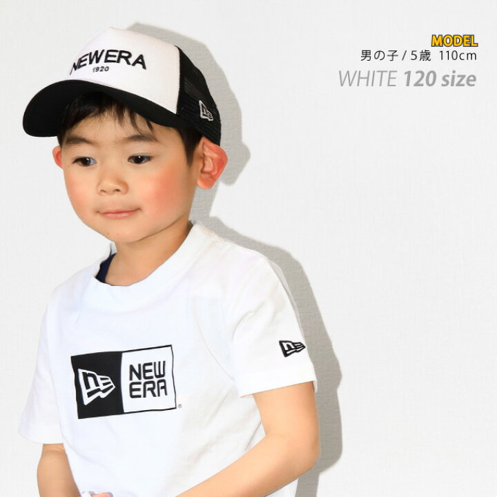 楽天市場】子供用【90〜120】ニューエラ キッズ Tシャツ 【 ボックス 