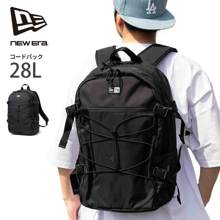 楽天市場】NEW ERA ニューエラ リュック 【コードパック ブラック 28L 