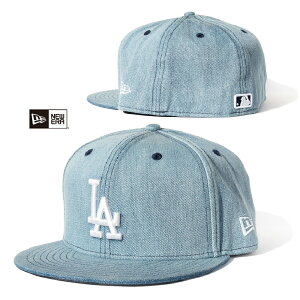 NEW ERA �j���[�G�� �L���b�v �y59FIFTY LA �f�j���z ���T���[���X�h�W���[�X NEWERA �T�C�Y���� �� �X�q �傫���T�C�Y MLB �x�[�X�{�[���L���b�v ��� �x�[�V�b�N �X�g���[�g�L���b�v 5950 14525217