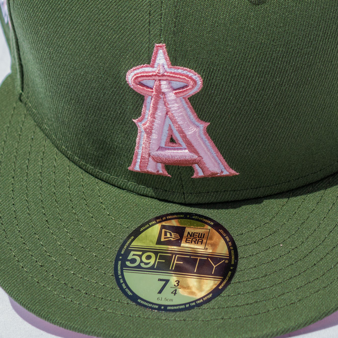 楽天市場】NEW ERA ニューエラ キャップ 【 59FIFTY MLB Pink Pack LA