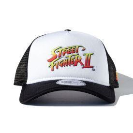 NEW ERA ニューエラ キャップ 【 9FORTY メッシュ ストリートファイターII 2P 】 スト2 コラボ NEWERA CAP A-Frame トラッカー メンズ ユニセックス 帽子 14125286