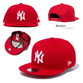 ニューエラ スナップバック キャップ NEW ERA CAP ニューヨークヤンキース フリーサイズ 大きいサイズ 帽子 NY ベースボールキャップ 定番 9FIFTY 950 ベーシック ストレートキャップ NEWERA SNAPBACK MLB NEWYORK YANKEES【親子ペア2】