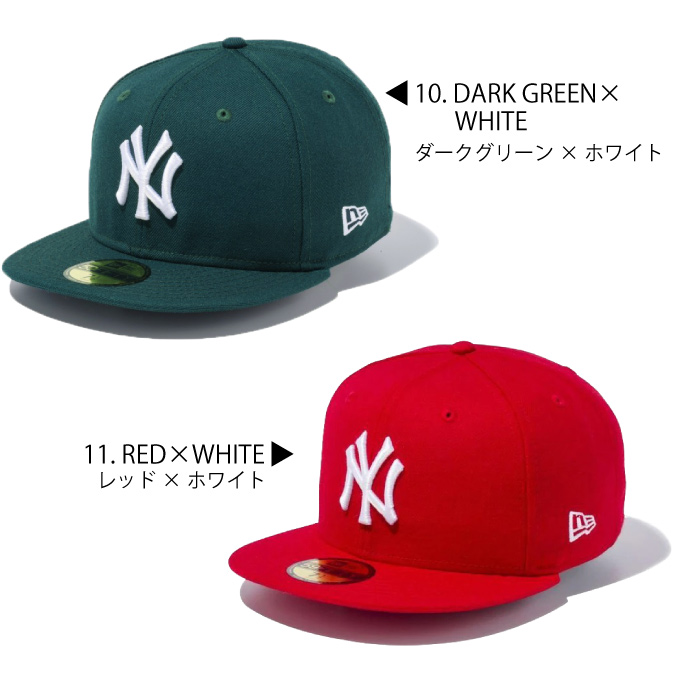 ニューエラ キャップ NEW ERA CAP NY ニューヨークヤンキース NEWERA サイズあり 59FIFTY 帽子 大きいサイズ MLB  ベースボールキャップ 定番 ベーシック ストレートキャップ 5950 大きいサイズ | CRIMINAL（クリミナル）