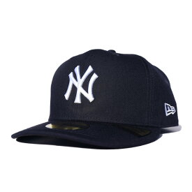 NEW ERA CAP ニューエラ キャップ 【プレカーブド 59FIFTY / NY】 PC 紺 ネイビー チームカラー ニューヨークヤンキース NEWERA 59FIFTY Pre Curved MLB 帽子 大きいサイズ 固定サイズ サイズあり 定番 ベーシック 5950 NewYork Yankees【取り寄せ可】