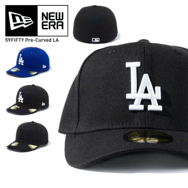 楽天市場 New Era Cap ニューエラ キャップ プレカーブド 59fifty La Pc 紺 ブルー チームカラー ロサンゼルス ドジャース Newera 59fifty Pre Curved Mlb 帽子 大きいサイズ 固定サイズ サイズあり 定番 ベーシック Losangeles Dodgers 5950 取り寄せ可