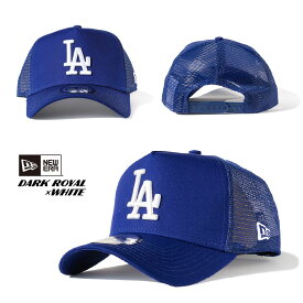 NEW ERA ニューエラ メッシュキャップ【9FORTY A-Frame トラッカー ロサンゼルス・ドジャース】 940 MLB Los Angeles Dodgers LA スナップバックキャップ SNAPBACK CAP ベースボールキャップ 野球帽