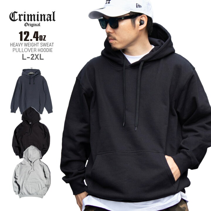 楽天市場】Criminal Original【12.4oz ヘビーウェイト スウェット プル 