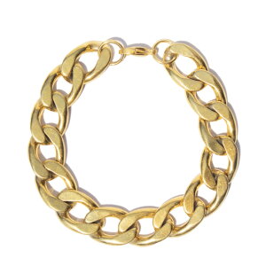 �`�F�[�� �u���X���b�g �yMIAMI CUBAN �L���[�o���z ��21cm �X�e�����X�E�X�e�B�[�� �\�ʃS�[���h���b�L �q�b�v�z�b�v �W���G���[ ���b�L BIG 80's 90's HIPHOP GOLD CHAIN NECKLACE STREET �X�g���[�g