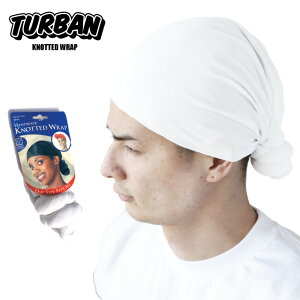 ^[o Ci[Lbv y zCgz TURBAN HANDMADE KNOTTED WRAP UNDER CAP HIPHOP qbvzbv lX^C wbgXq̃Ci[ɍœK w wZ  #11047 WHITE TITAN