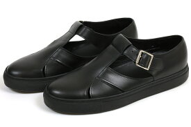 【SALE/セール対象商品】Amb　グルカスニーカー　ブラック　Amb　2003　ARCHY　BLLACK　SOLE　BLACK