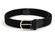 【エントリーでポイント5倍！】アンダーソンズ　ラバーメッシュベルト　35mm　ブラック　Anderson's　066…