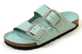 ビルケンシュトック　アリゾナ　ビッグバックル　ナロー　ハイシャイン　サーフグリーン　BIRKENSTOCK　Arizona　Big　Buckle　1026495　High-Shine Surf Green