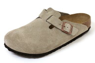 【ポイント10倍＋5倍】ビルケンシュトック　ボストン　スエード　トープ　BIRKENSTOCK　Boston　Suede　6…