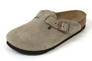 �y�G���g���[�Ń|�C���g5�{�I�z�r���P���V���g�b�N�@�{�X�g���L�b�Y�@�i���[�@�g�[�v�@BIRKENSTOCK�@Boston�@1027875�@Taupe