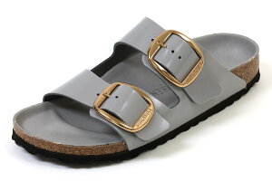 【ポイント10倍+5倍】ビルケンシュトック アリゾナ ビッグバックル ナロー ハイシャイン ストーンコイン BIRKENSTOCK Arizona Big Buckle 1029391 Hi-Shine Stone Coin