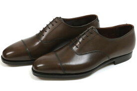 クロケット＆ジョーンズ　ハンドグレード　ストレートチップ　オードリー　ダークブラウン（CROCKETT&JONES　AUDLEY　DARKBROWN　ANTIQUE）