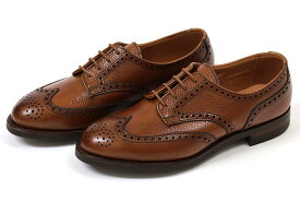 【ポイント10倍！】【WOMEN】クロケット＆ジョーンズ　ウィングチップ　ハッティー　タンスコッチグレイン　CROCKETT&JONES　HATTIE　TAN　SCOTCH　GRAIN