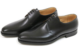 クロケット＆ジョーンズ　プレーントゥ　ハイバリー　ブラックカーフ　シティソール（CROCKETT&JONES　HIGHBURY　BLACK　CALF　CITY　SOLE）