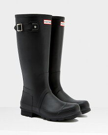 ハンター　レインブーツ　メンズオリジナルトール　ブラック　（HUNTER　MENS　ORIGINAL　TALL　MFT9000RMA　BLACK）