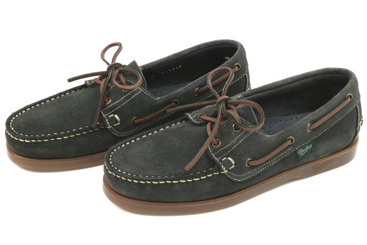 楽天市場】パラブーツ デッキシューズ バース グレースエード Paraboot 