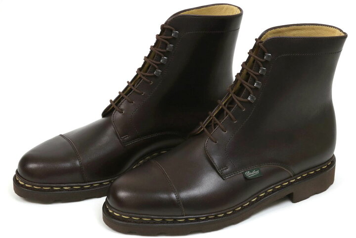 楽天市場】パラブーツ レースアップブーツ ヌイイ カフェ Paraboot 