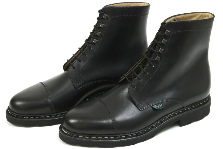 楽天市場】パラブーツ レースアップブーツ ヌイイ ブラック Paraboot  