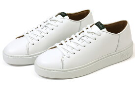 パラブーツ　レザースニーカー　スーパーノヴァ　ホワイト　　Paraboot　SUPERNOVA　BLANCHE-LIS　BLANC
