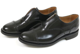 サンダース　ノーレースシュー　ブラック　（Sanders　#1742　No　Lace　Shoe　Black）