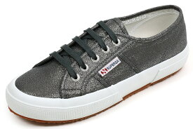 スペルガ　ラメスニーカー　ガンメタル　SUPERGA　2750　LAMEW　S001820　GUNMETAL