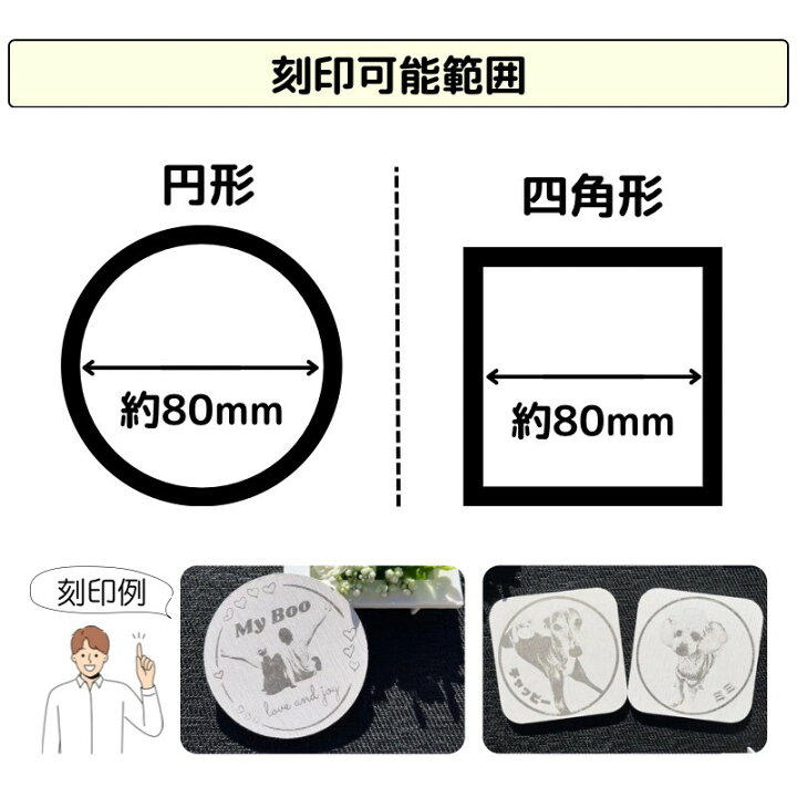 楽天市場】【送料無料】オリジナル珪藻土コースター 刻印コースター  