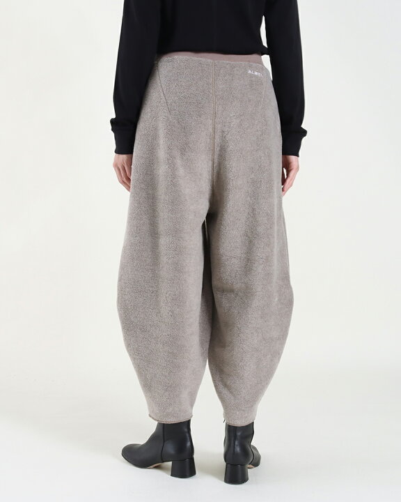 楽天市場】【再入荷】ALWEL オルウェル フリース ペグパンツ PEG PANTS 