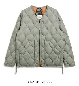TAION �^�C�I�� �~���^���[V�l�b�NW�W�b�v �_�E���W���P�b�g �\�t�g�V�F�� MILITARY V NECK W-ZIP DOWN JKT SOFT SHELL ���� TAION-W101ALSZML-1 ���K�i �W���P�b�g ���f�B�[�X 26AW