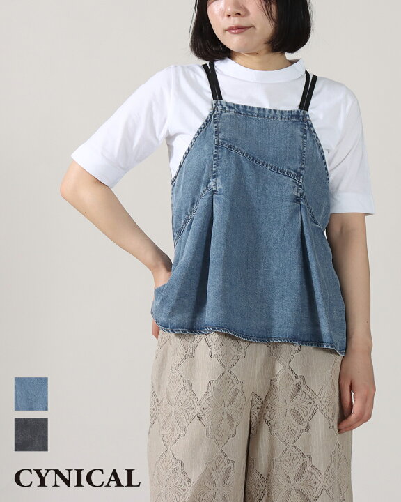 楽天市場】【SALE/50%off】シニカル CYNICAL テンセルデニムキャミ 
