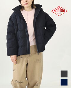 �y�N�[�|�����O�z25AW DANTON �_���g�� �_�E�� �t�[�h�W���P�b�g DOWN HOODED JACKET #DT-A0191PWL �_���g�� ���f�B�[�X �y�� �V���[�g�� A���C�� �_�E���R�[�g ���K�i 25AW OTR