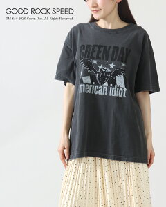�y1�_10% 2�_15%off�N�[�|���zGOOD ROCK SPEED �O�b�h���b�N�X�s�[�h ���f�B�[�X T�V���c GREENDAY �v�����gT�V���c �g�b�v�X ���� ���S �v�����g ���B���e�[�W 26GRD006W ���K�i 26SS�y�䂤�p�P�b�g�z