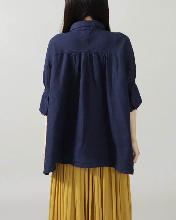 楽天市場】【30%OFF アフターSALE】Honnete オネット リネンギャザー 