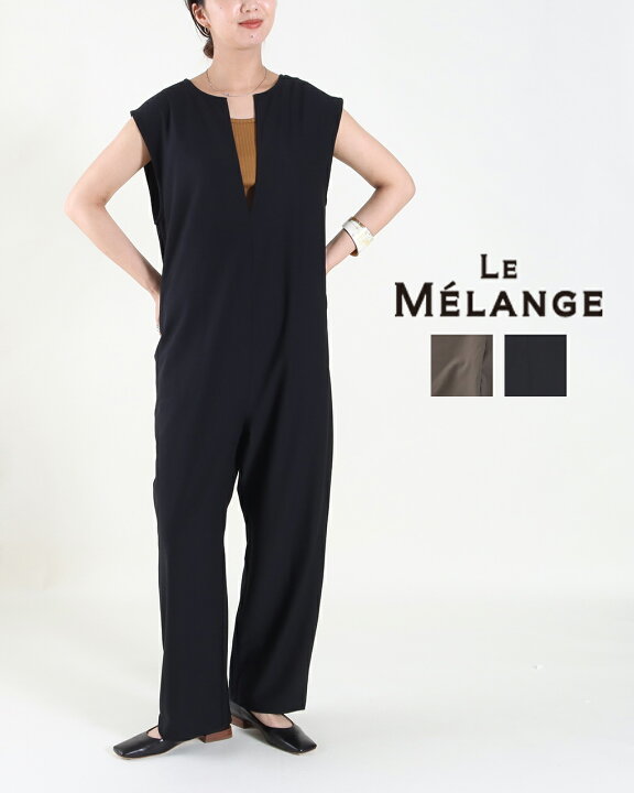 楽天市場】Le Melange ルメランジュ サッカーストレッチ Vネック 