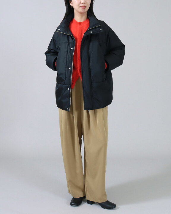 楽天市場】【SALE/10%off】Le Melange ルメランジュ スタンドカラー 