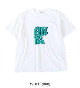 le Melange ���������W�� JUST KEEP GOING Tee 8621005 �v�����gT�V���c T�V���c ���f�B�[�X ���� ���ST�V���c ���ST 6.1oz ��100% �R�b�g�� ���� �����Ȃ� �s�O�����g���� ���B���e�[�W�� �g�b�v�X �J�b�g�\