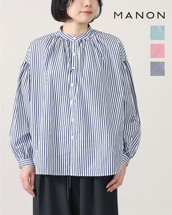 楽天市場】【SALE/20%off】MANON マノン STRIPE AMICAL SHT ストライプ 