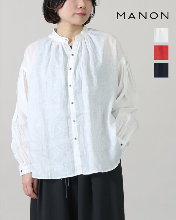 楽天市場】【SALE/20%off】MANON マノン FRENCH LINEN AMICAL SHT 