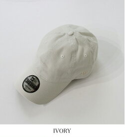 【LINE10%OFFクーポン】MICA&DEAL マイカアンドディール 【NEW ERA×MICA&DEAL】コラボレーションCAP コットンキャップ アイボリー 日よけ UV対策 コラボ ニューエラ キャップ 送料無料 公式 正規品 24SS 目玉商品 mica&deal(マイカアンドディール)