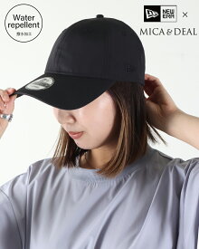 【LINE15%OFFクーポン】MICA&DEAL マイカアンドディール【NEW ERA×MICA&DEAL】WATER REPELLENT コラボレーションCAP ベースボールキャップ 日よけ UV対策 コラボ ニューエラ キャップ 送料無料 0124110063 公式 正規品 24SS 目玉商品 mica&deal(マイカアンドディール)