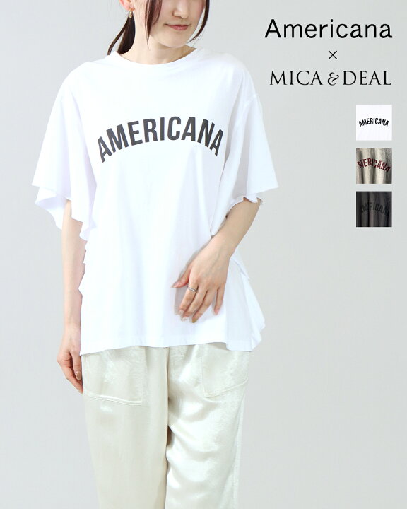 楽天市場】MICA&DEAL マイカアンドディール tシャツ AMERICANA 